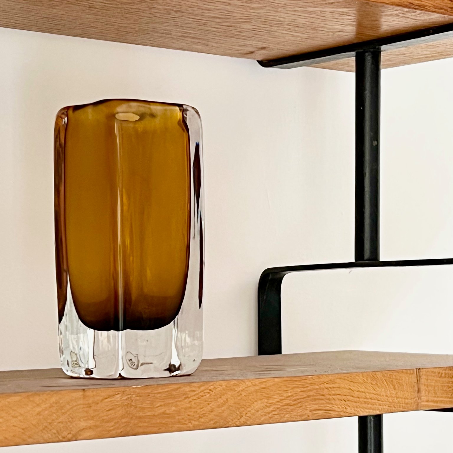 Small Glass Vase by Vicke Lindstrand for Kosta Boda, Sweden 1960s